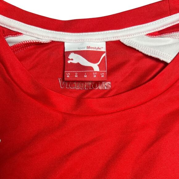 Puma Arsenal Home Men's Stadium Long Sleeve 14-15 Jersey Size Medium - Picture 7 of 8